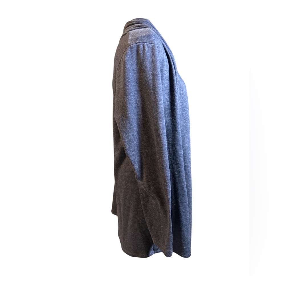 Bobeau Blue Sweater with Button Detail - Picture 8 of 8